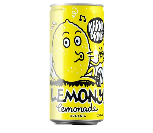 Snacks to Transform a Big Night In into a Standout Party - karma drinks lemony lemonade
