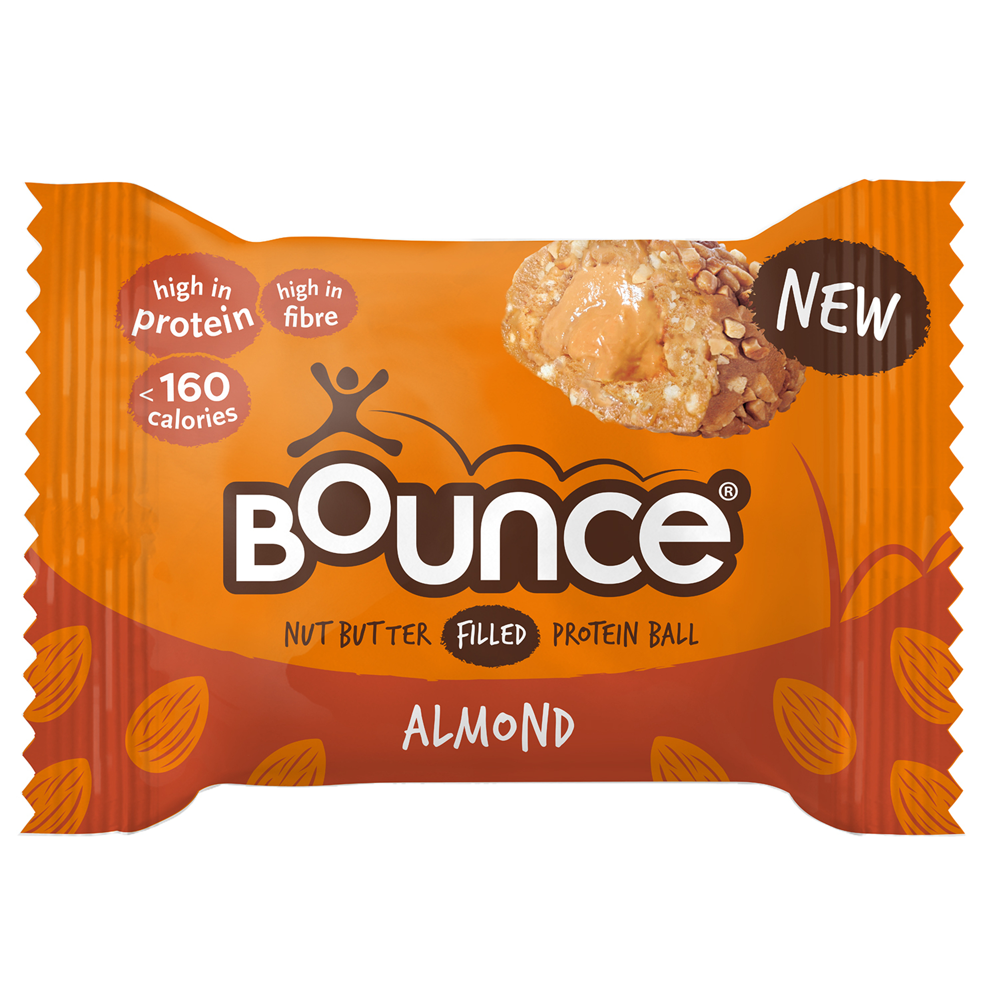Bounce Protein Ball Almond (12x35g) Wholesale Bounce Delivered By