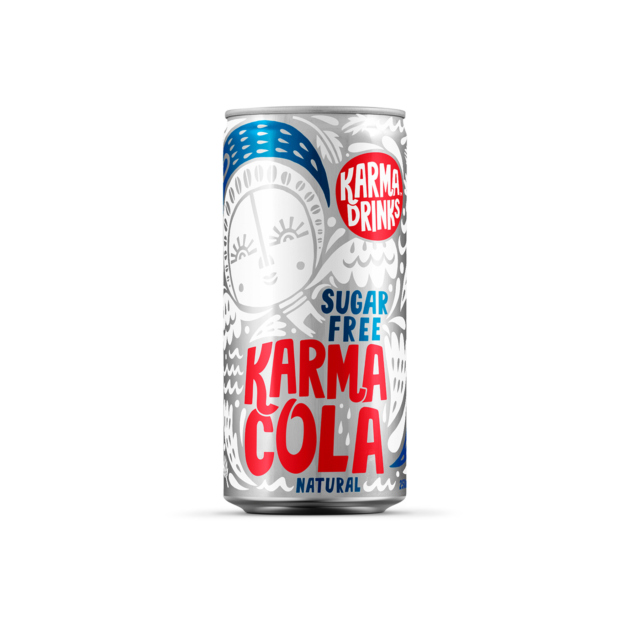Karma Organic Soda Sugar Free Cola (24x250ml) Wholesale Karma