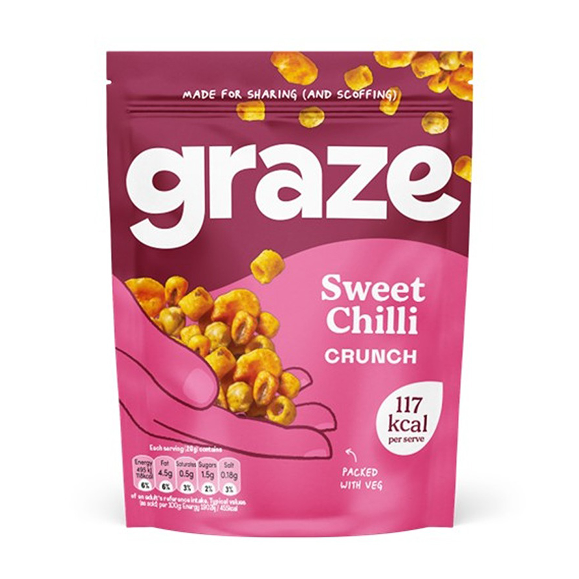 Graze Sharing Sweet Chilli (6x100g) Wholesale Graze Delivered By