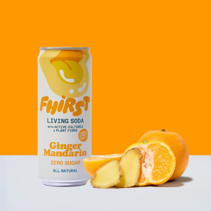 Fhirst Zero Sugar Drink - Ginger and Mandarin flavoured drink