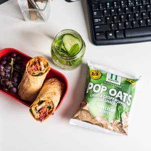 Nairns pop oats next to a wrap