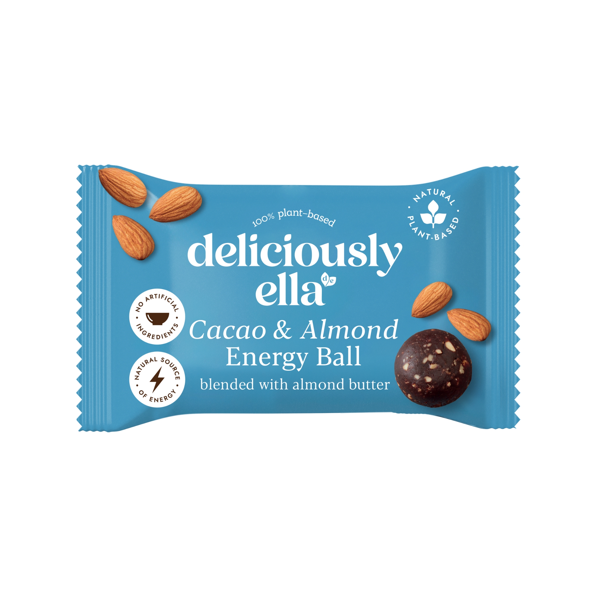 Deliciously Ella Energy Ball Cacao & Almond (12x40g) Wholesale