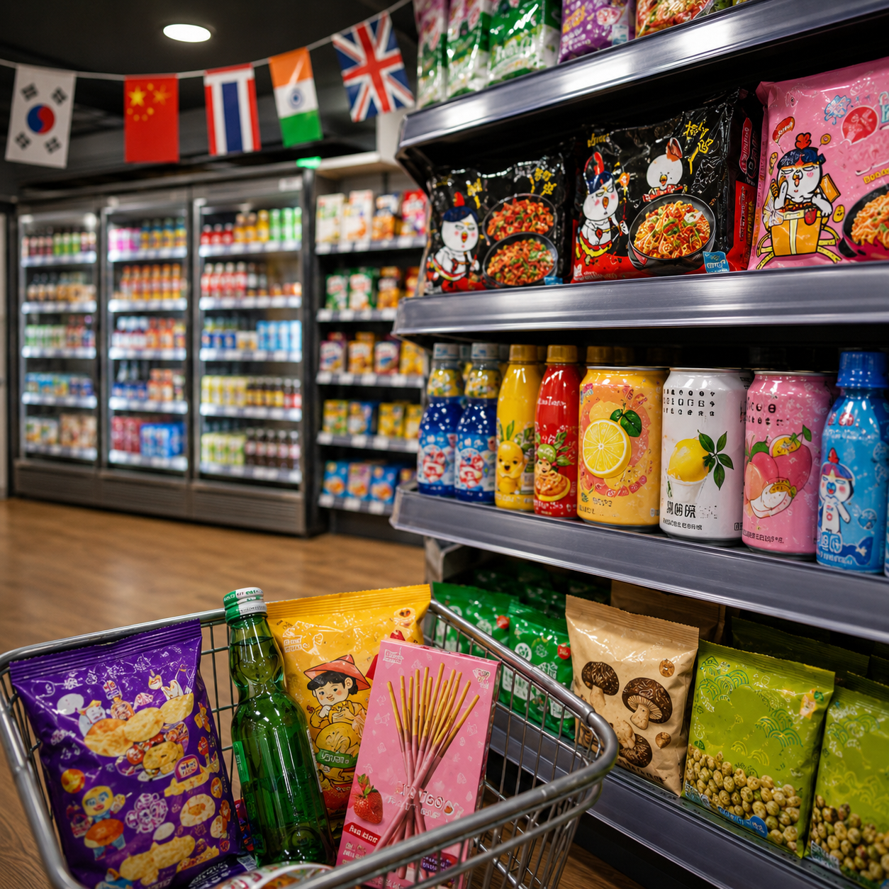 Focus on international lines: Why your shelves need a global passport